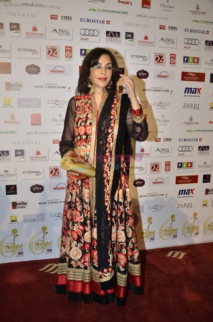 Zeenat Aman at Saif Belhasa Holdings Masala Awards on 29th Nov 2013