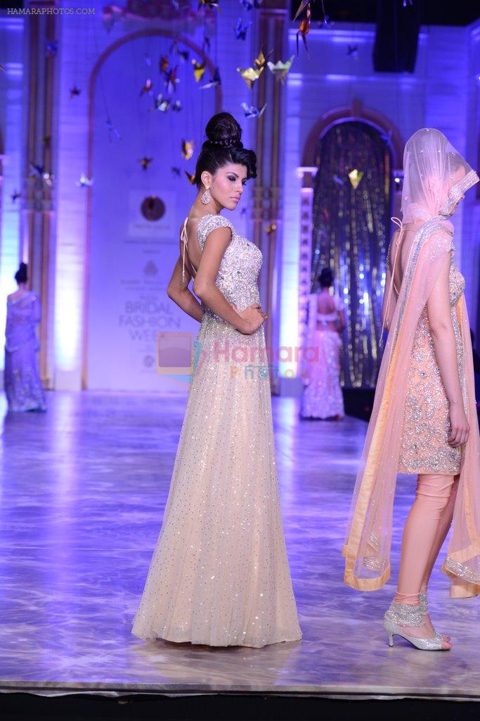 Model walk the ramp for Neeta Lulla Show at Bridal Fashion Week 2013 Day 6 on 4th Dec 2013