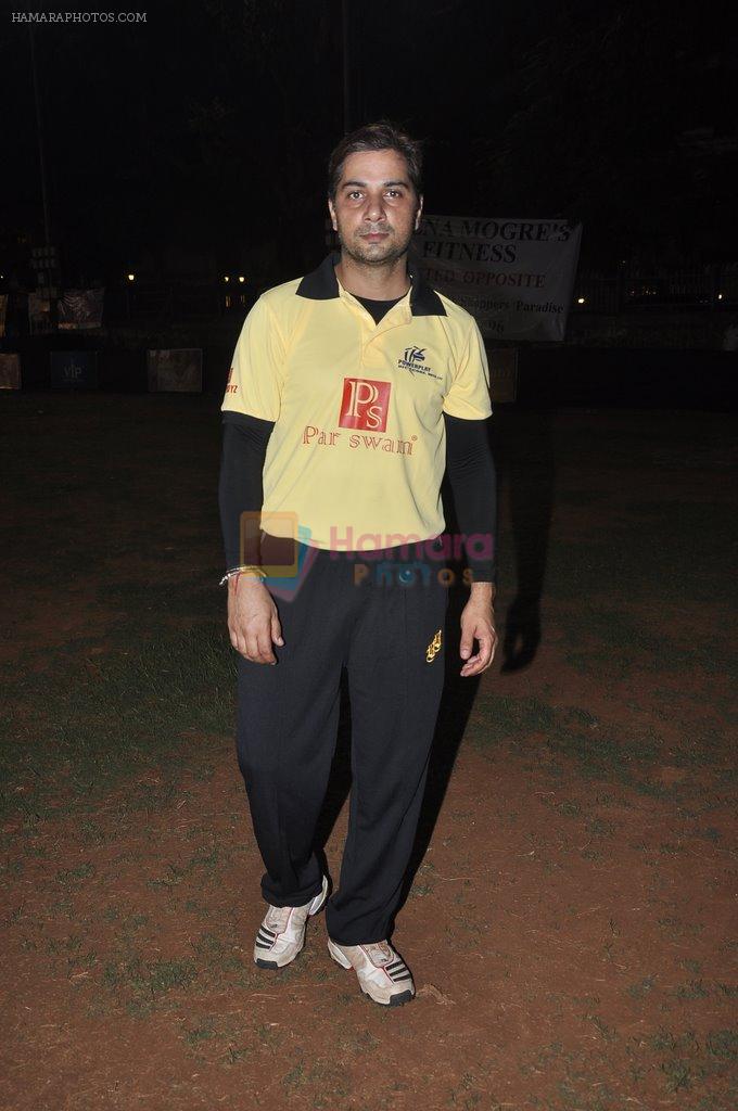 Varun Badola at ITA Cricket Match in Mumbai on 5th Dec 2013