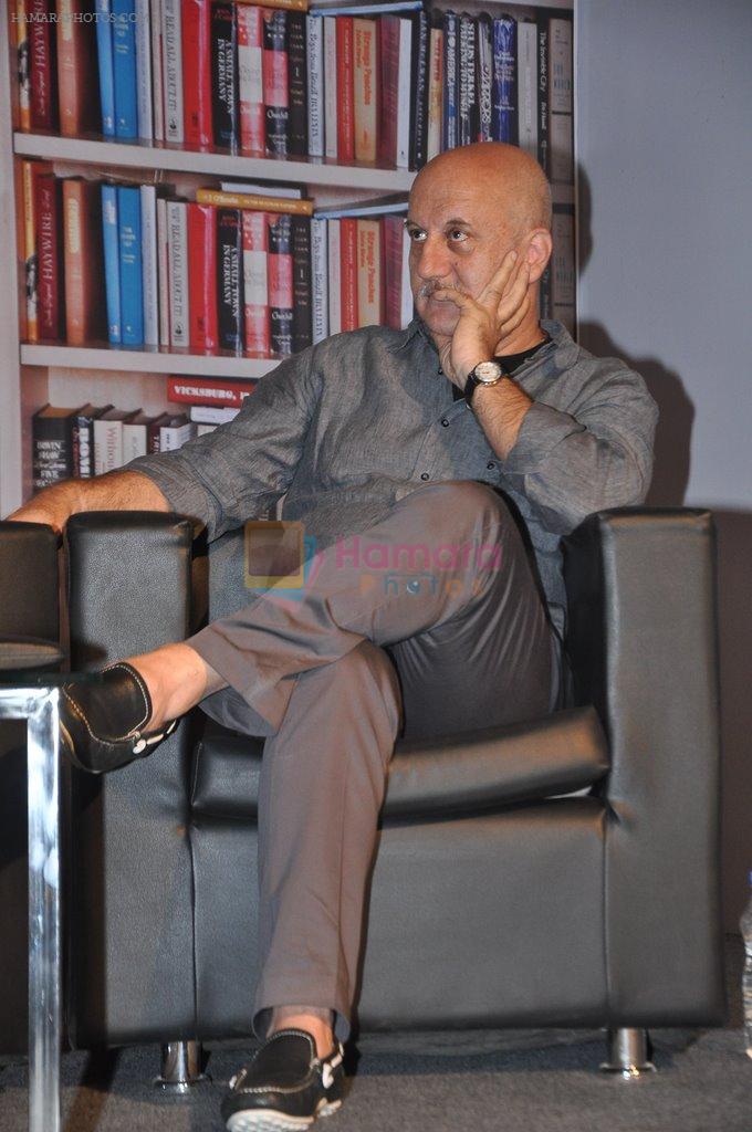 Anupam Kher at Times Literature Festival in Mehboob, Mumbai on 6th Dec 2013