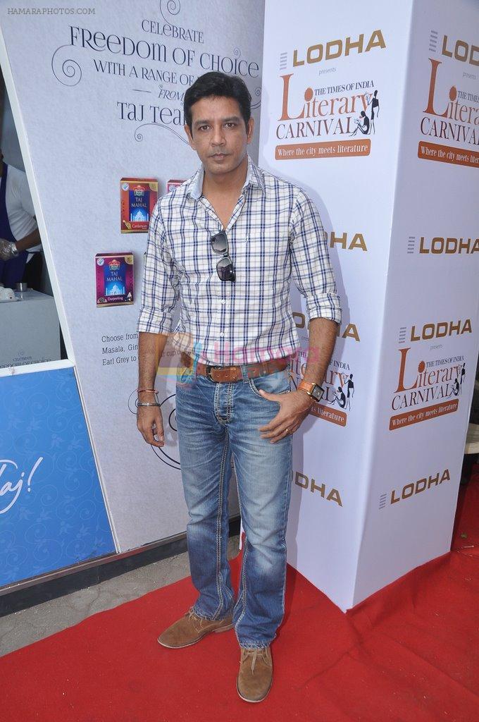 Anup Soni at Times Literature Festival in Mehboob, Mumbai on 6th Dec 2013