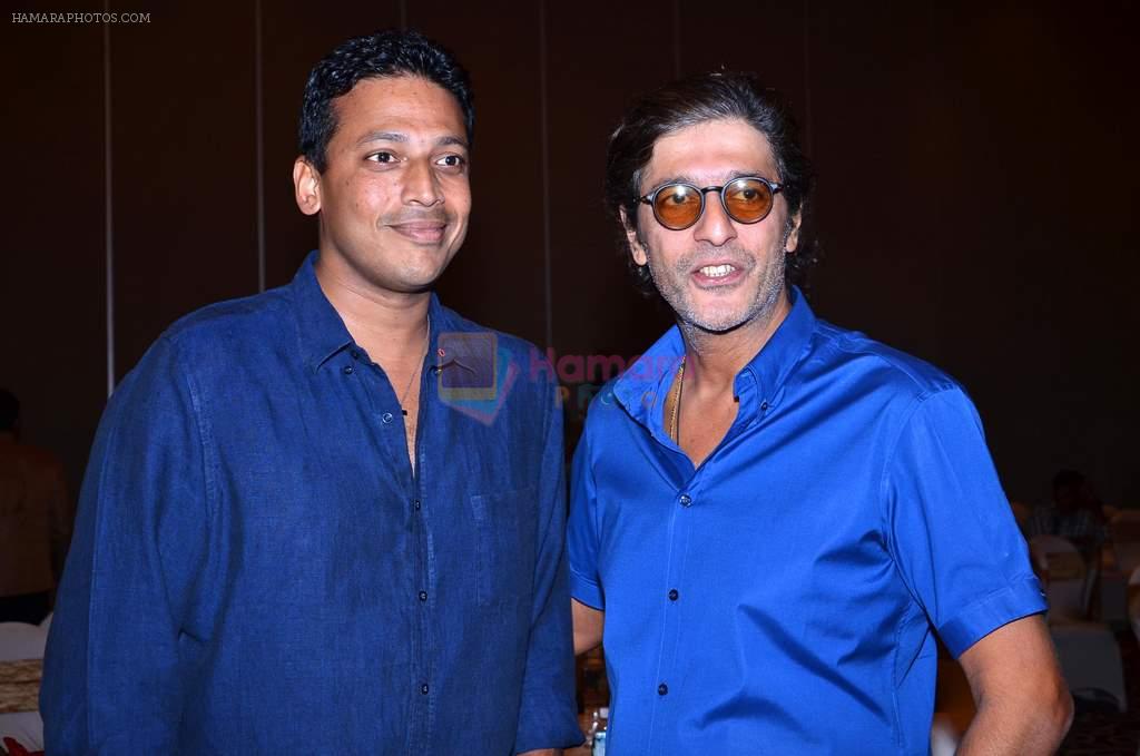 Chunky Pandey, Mahesh Bhupathi at the launch of Deanne Pandey's new book in Palladium, Mumbai on 8th Dec 2013