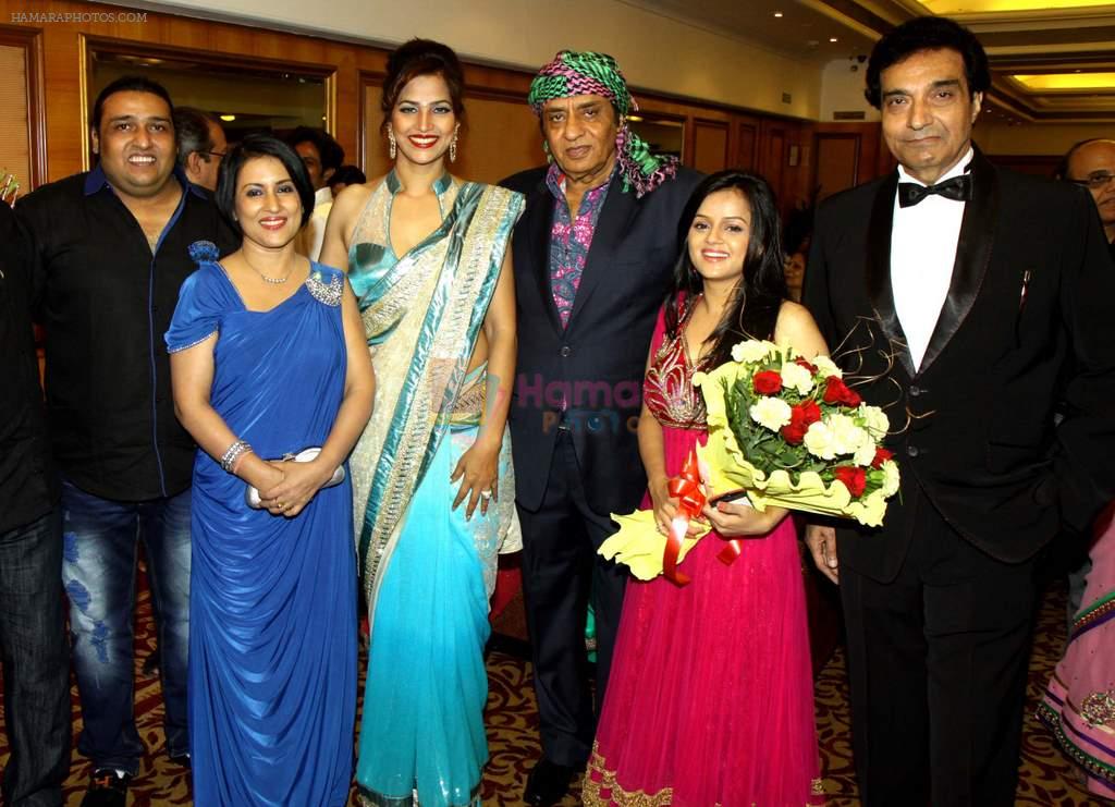 shabab,madhushree,tanisha,ranjeet,ankita & dheeraj at Dheeraj Kumar's nephew Inder Kochar wedding at Ramada,Juhu on 9th Dec 2013