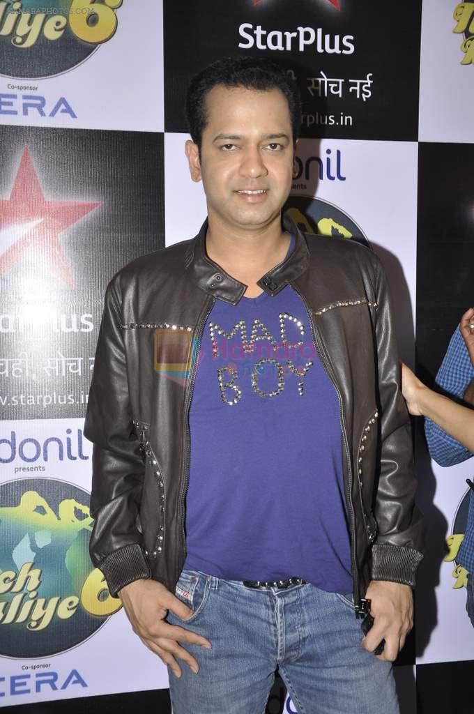 Rahul Mahajan on location of Nach Baliye 6 in Filmistan, Mumbai on 10th Dec 2013