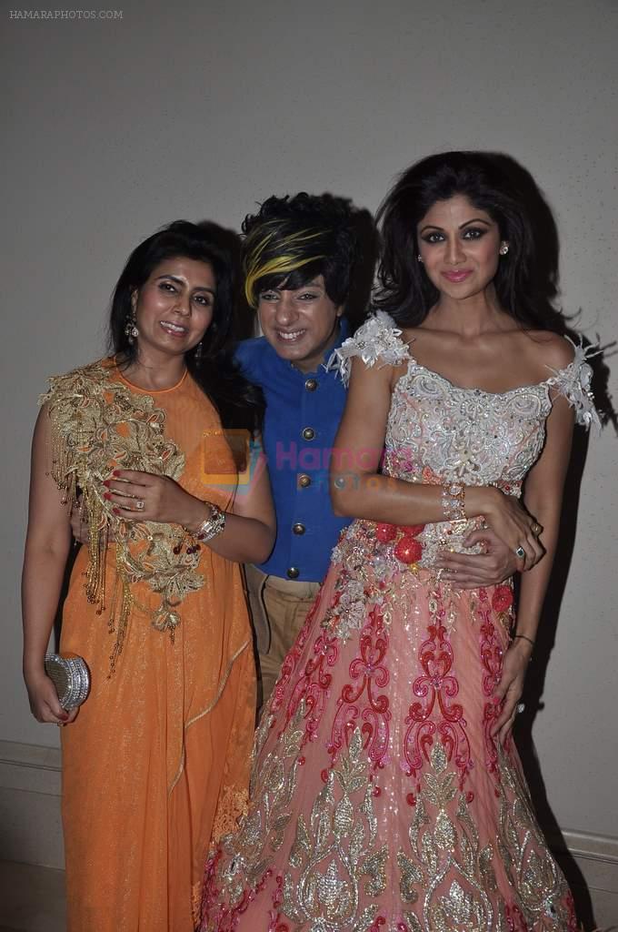 Shilpa Shetty walks for Rohit Verma's show for Marigold Watches in J W Marriott, Mumbai on 11th Dec 2013