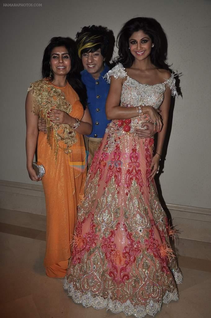 Shilpa Shetty walks for Rohit Verma's show for Marigold Watches in J W Marriott, Mumbai on 11th Dec 2013