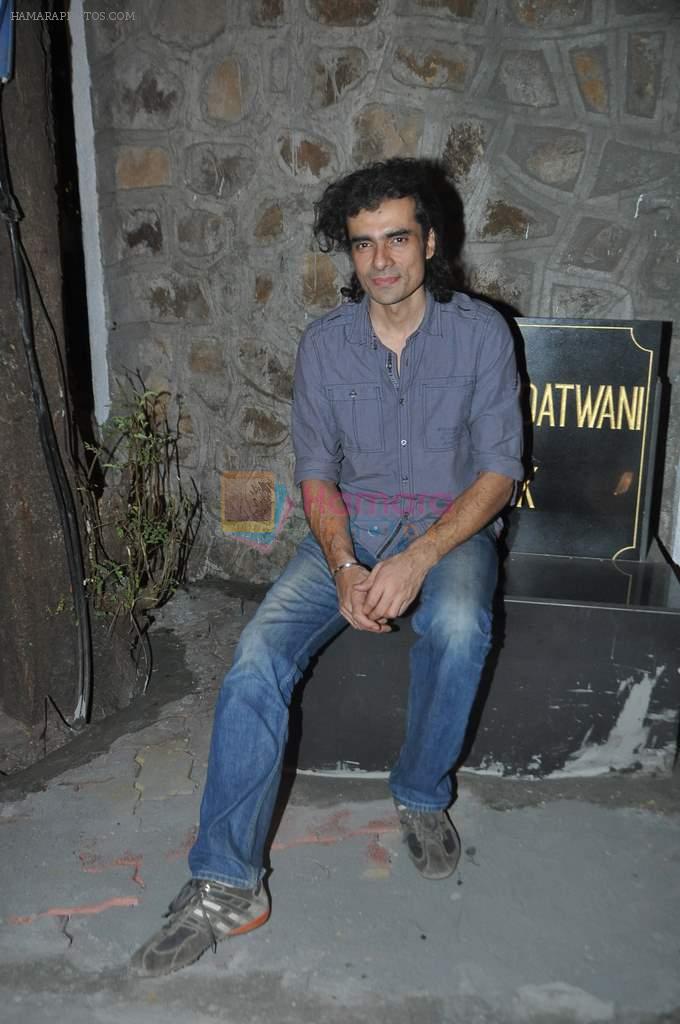 Imtiaz Ali snapped at Olive on 12th Dec 2013