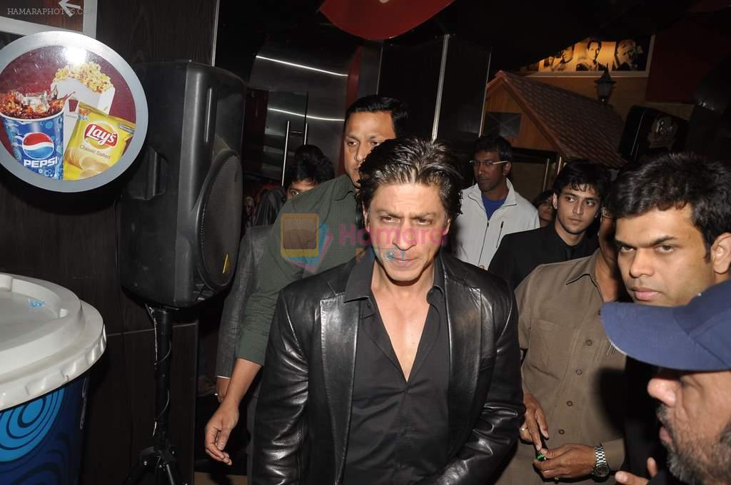 Shahrukh Khan at Jackpot premiere in PVR, Mumbai on 12th Dec 2013