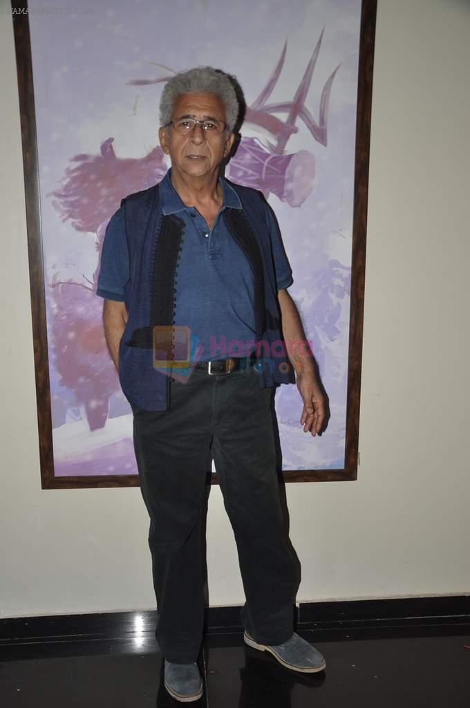 Naseeruddin Shah at Dedh Ishqiya promotions in Mumbai on 12th Dec 2013