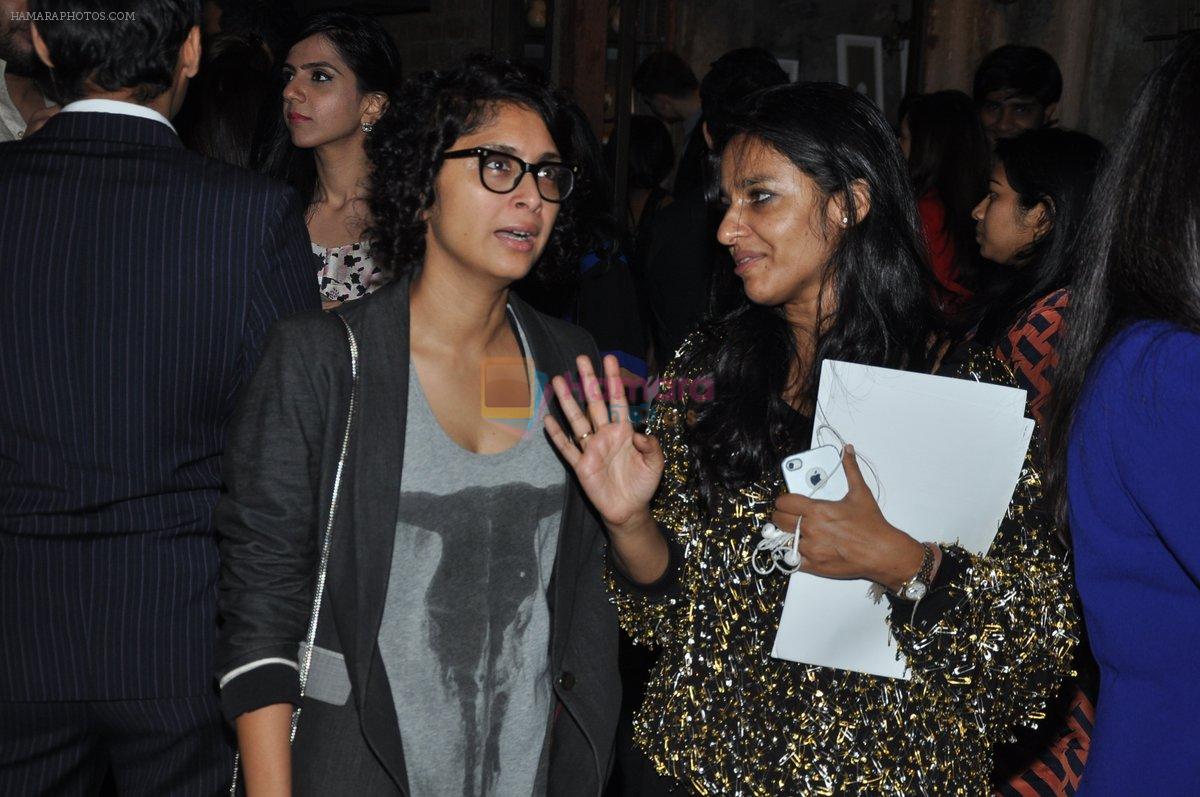 Kiran Rao at Ashiesh Shah curated art show in Pali Village cafe, Mumbai on 12th Dec 2013