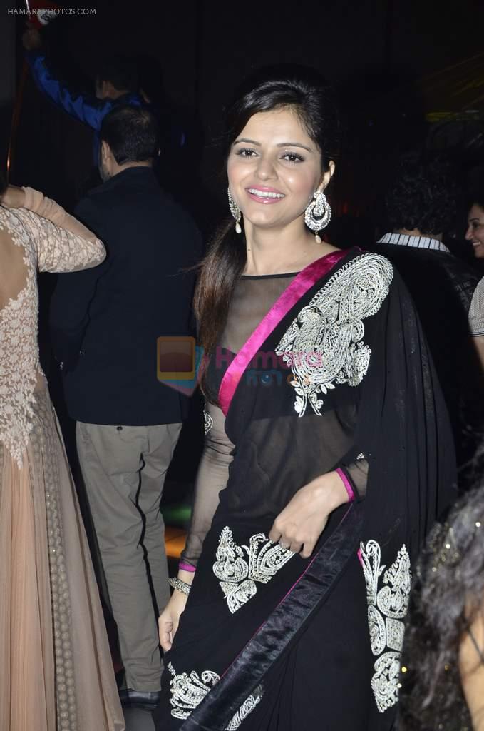 Rubina at Sargun Mehta and Ravi Dubey's wedding bash in The Club, Mumbai on 13th Dec 2013