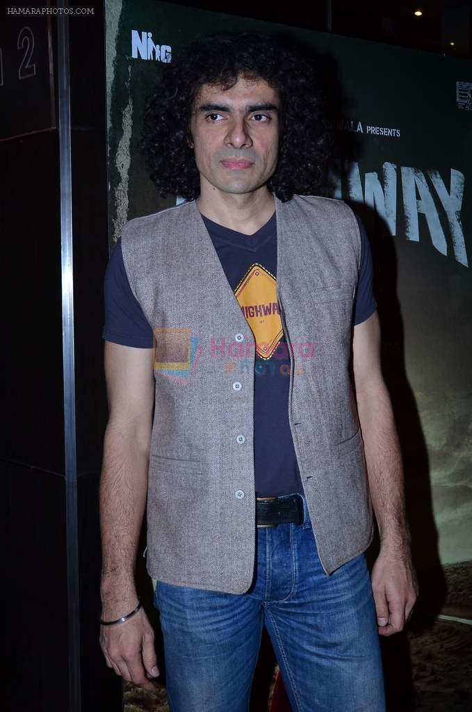 Imtiaz Ali at the First look launch of Highway in PVR, Mumbai on 16th Dec 2013