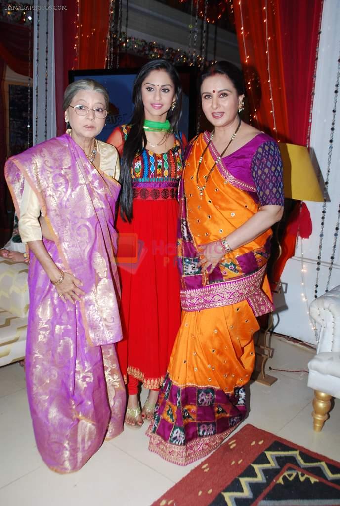 Rita Bhaduri, Krystle D'souza, Poonam Dhillon at Sony launches Ek Thi Pehchan in Filmcity, Mumbai on 18th Dec 2013