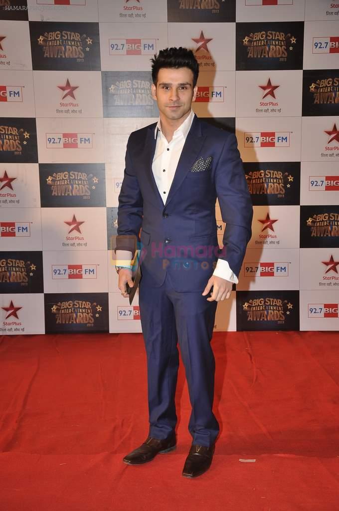Girish Taurani at Big Star Awards red carpet in Andheri, Mumbai on 18th Dec 2013