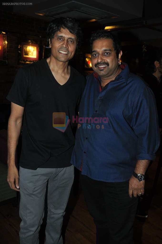 Shankar Mahadevan, Nagesh Kukunoor at Lakshmi music launch in Hard Rock Cafe, Mumbai on 20th Dec 2013