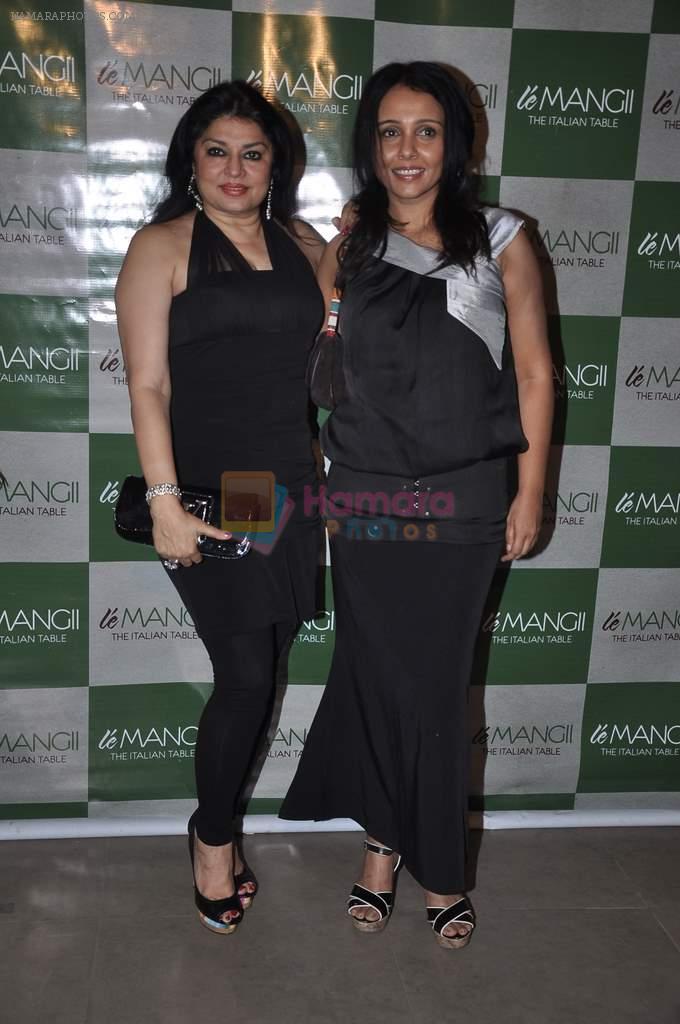 Suchitra Krishnamurthy, Kiran Sippy at Le Mangi launch in Lower Parel, Mumbai on 20th Dec 2013