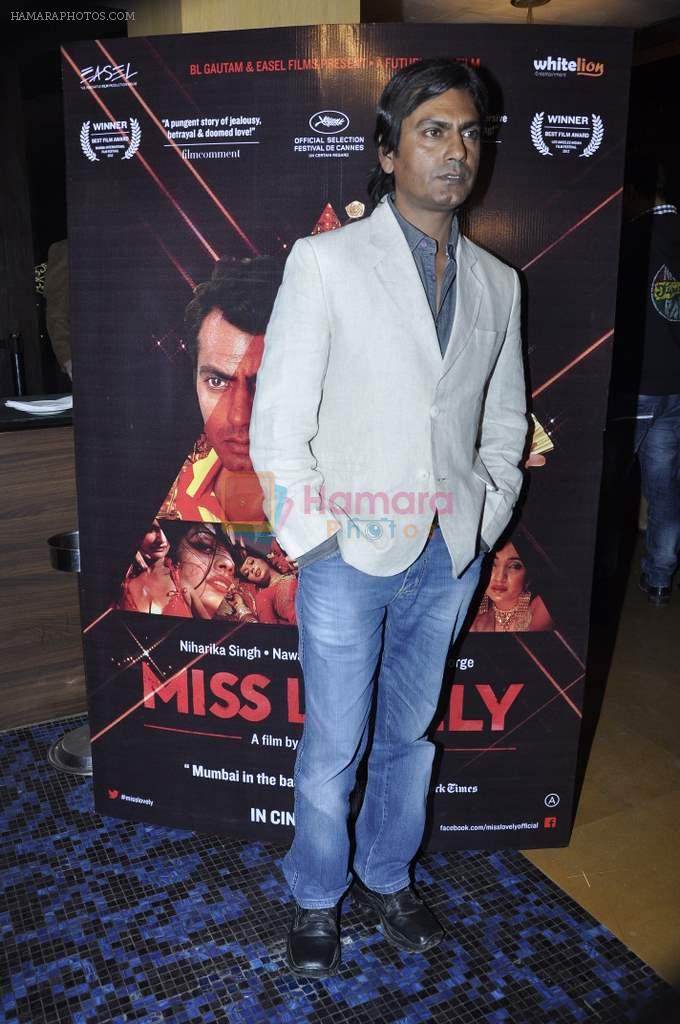 Nawazuddin Siddiqui at the Promotion of film Miss Lovely in Aurus, Mumbai on 23rd Dec 2013