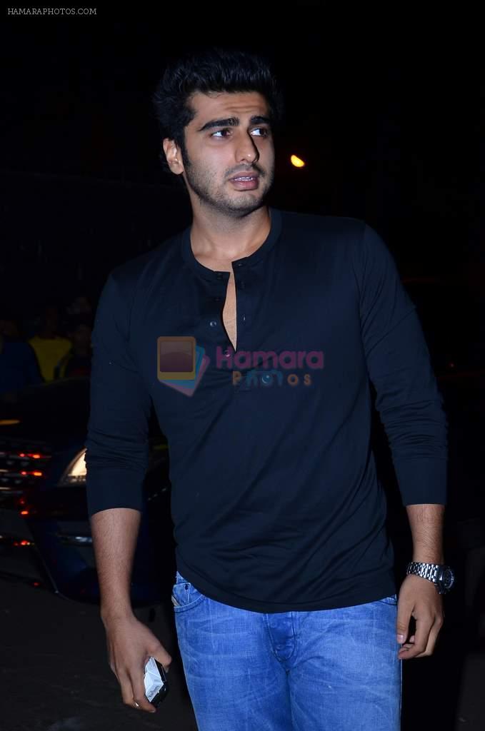 Arjun Kapoor at the special Screening of The WOlf of Wall Street hosted by Anurag Kahyap in Empire, Mumbai on 23rd Dec 2013