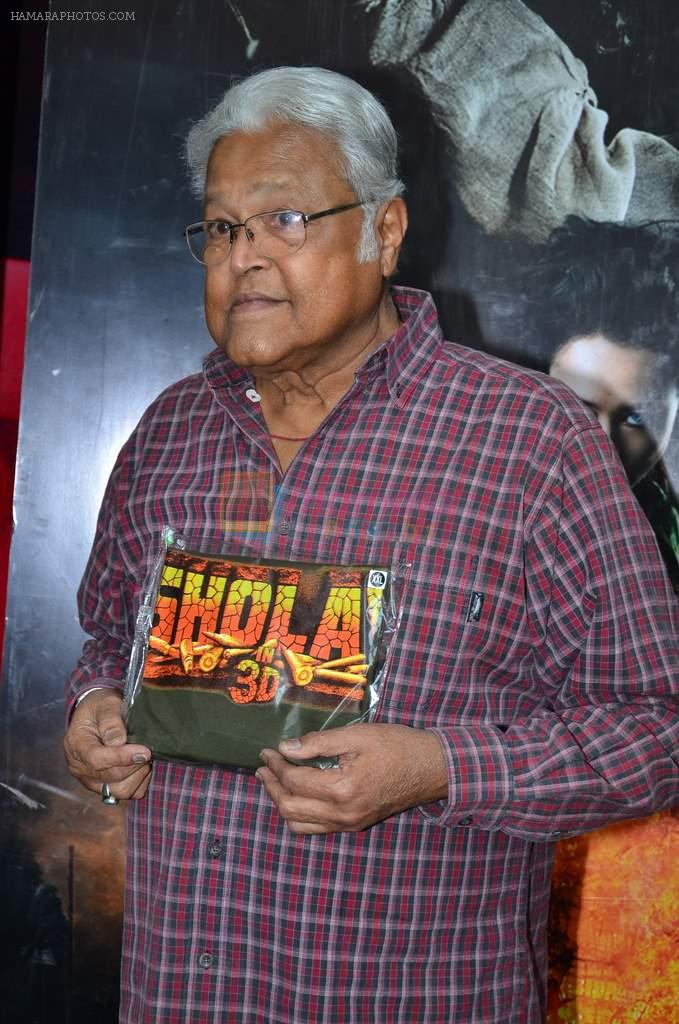 Viju Khote at Sholay premiere in Mumbai on 2nd Jan 2014