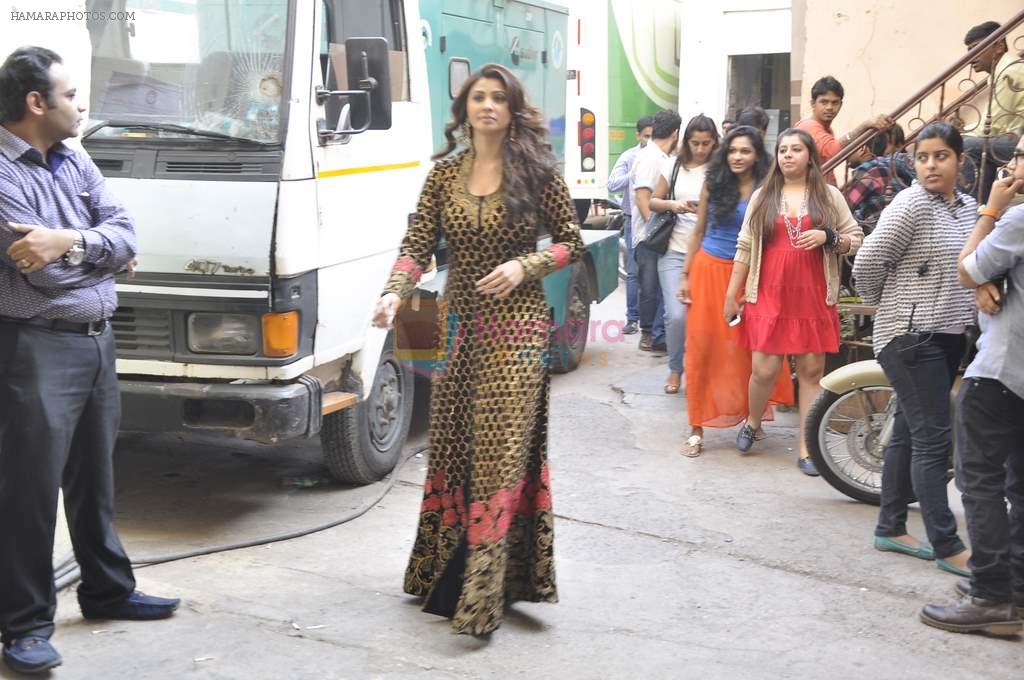Daisy Shah promote Jai Ho on the sets of Nach Baliye 6 in Filmistan, Mumbai on 7th Jan 2014