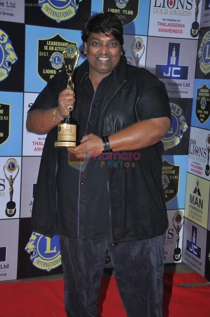 Ganesh Acharya at Lions Awards in Mumbai on 7th Jan 2014