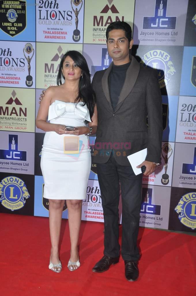 at Lions Awards in Mumbai on 7th Jan 2014