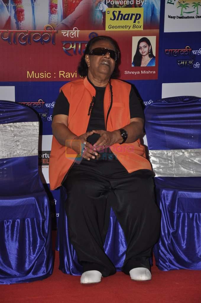 Ravindra Jain at the album Launch of Palki Chali Sai Ji Ki in Mumbai on 9th Jan 2014