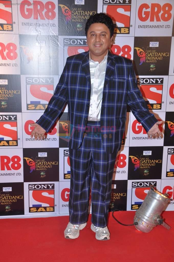 Ali Asgar at Sab Ke Satrangi Pariwar awards in Filmcity, Mumbai on 11th Jan 2014