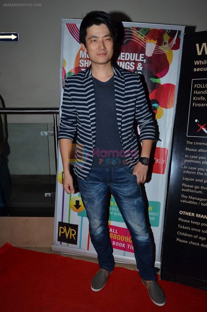 Meiyang Chang at Prosenjit's film screening in PVR, Mumbai on 13th Jan 2014