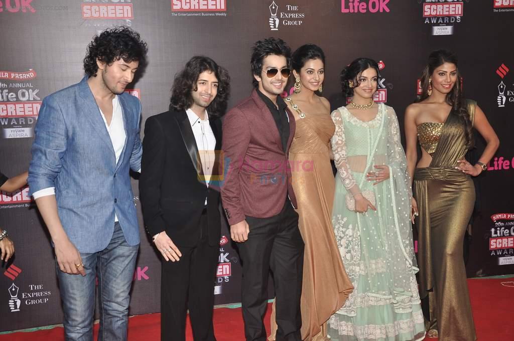 Divya Khosla at 20th Annual Life OK Screen Awards in Mumbai on 14th Jan 2014