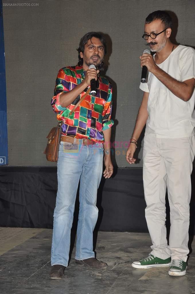 Nawazuddin Siddiqui at Anurag Kashyap's Dhoom Ketu launch in Aarey Milk Colony on 14th Jan 2014