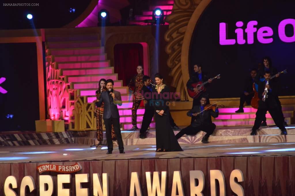 Deepika Padukone at 20th Annual Life OK Screen Awards in Mumbai on 14th Jan 2014