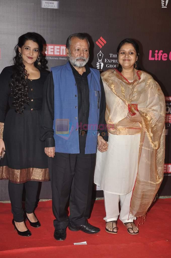 Pankaj Kapur at 20th Annual Life OK Screen Awards in Mumbai on 14th Jan 2014
