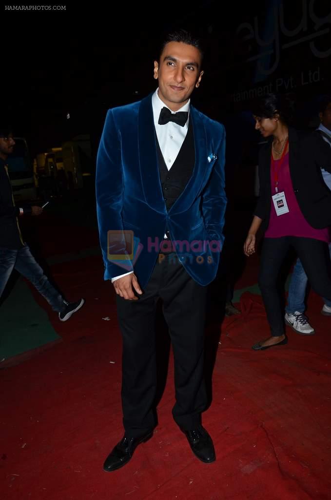 Ranveer Singh at 20th Annual Life OK Screen Awards in Mumbai on 14th Jan 2014