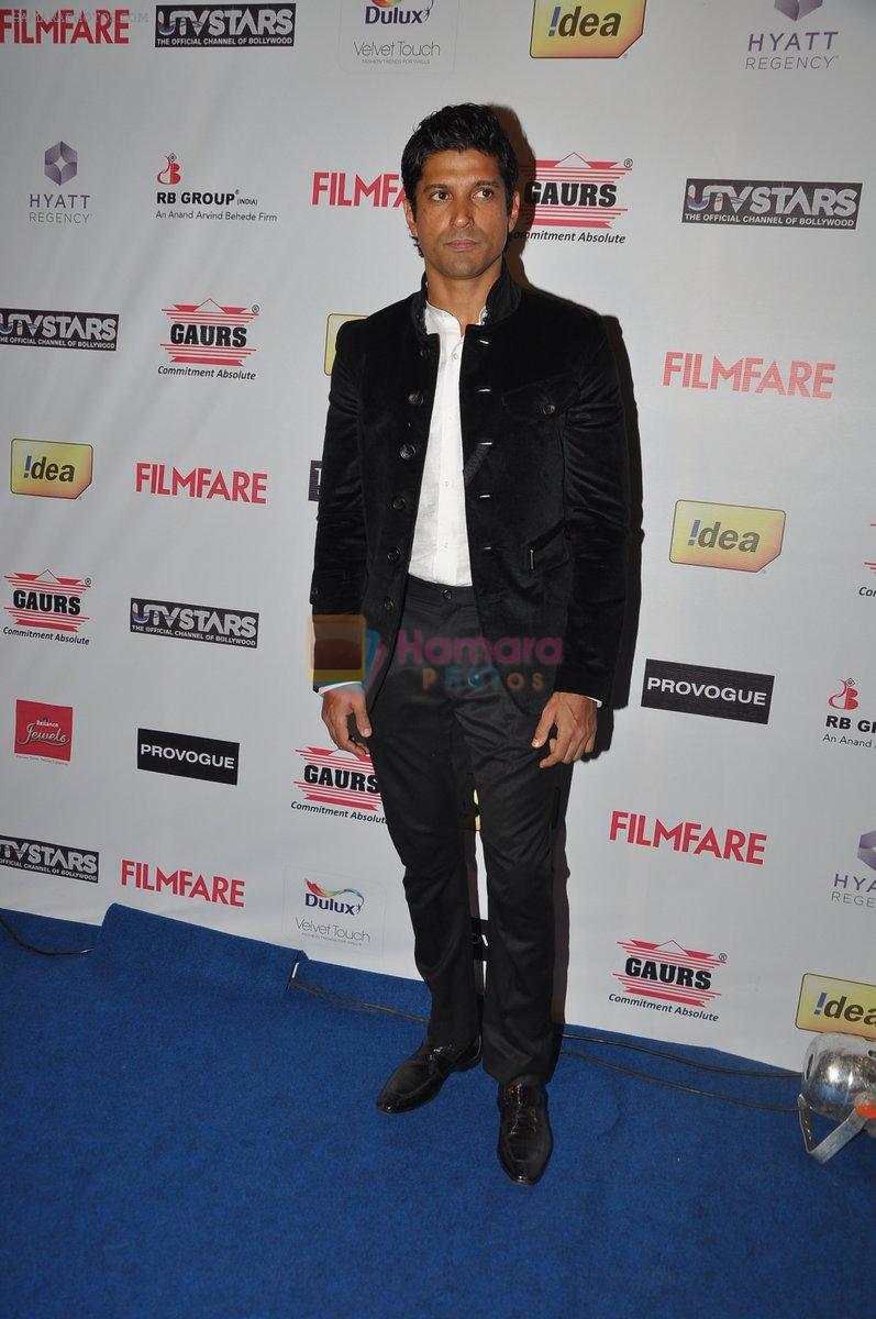 Farhan Akhtar at Filmfare Awards Nomination Bash in Mumbai on 15th Jan 2014