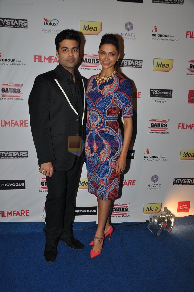 Deepika Padukone at Filmfare Awards Nomination Bash in Mumbai on 15th Jan 2014