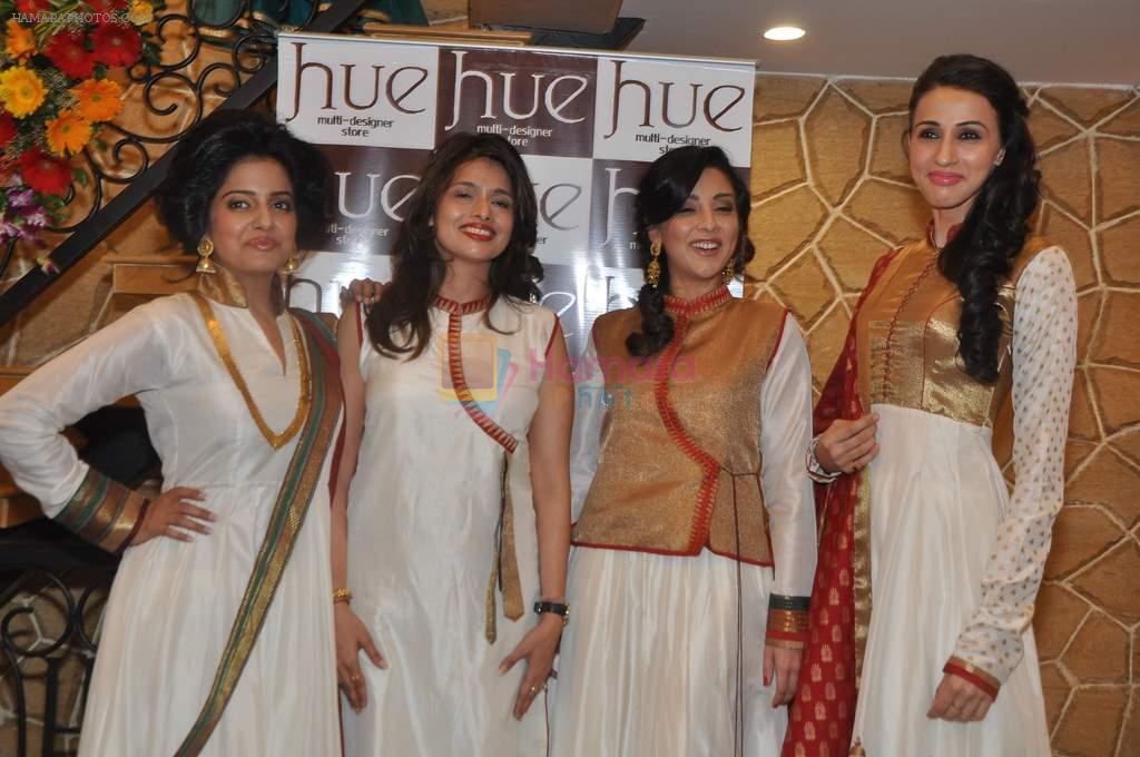 Vishakha Singh, Amrita Puri, Alecia Raut at Hue store launch in Huges Road, Mumbai on 16th Jan 2014