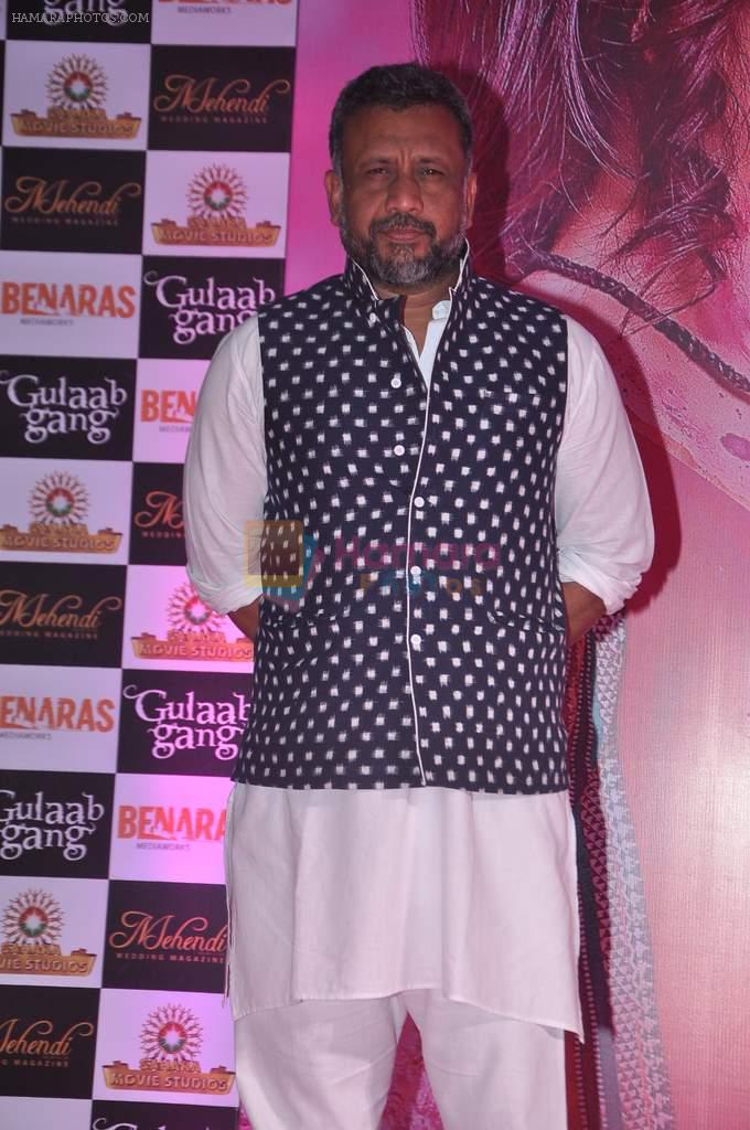 Anubhav Sinha at Gulaab Gang media meet in Filmcity, Mumbai on 17th Jan 2014