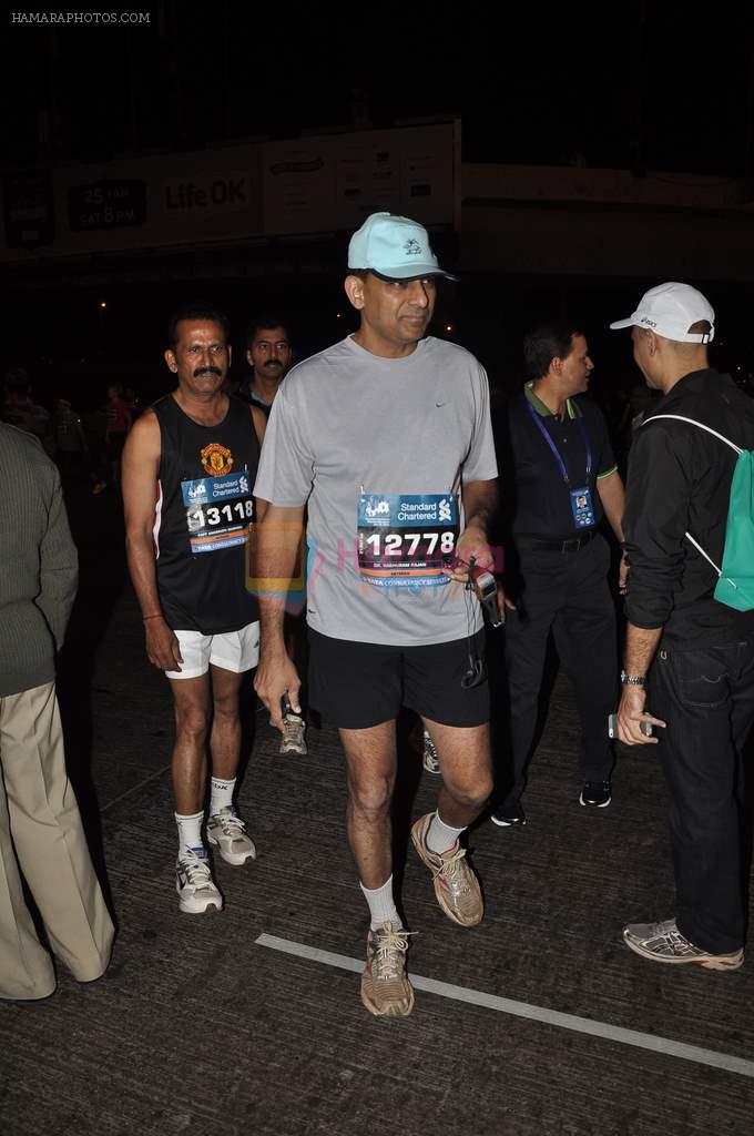 at Standard Chartered Marathon in Mumbai on 19th Jan 2014