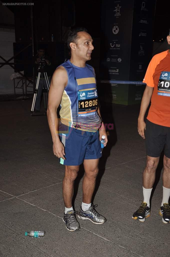 Rahul Bose at Standard Chartered Marathon in Mumbai on 19th Jan 2014