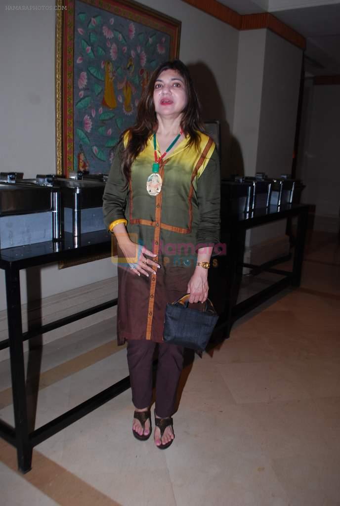 Alka Yagnik at Radio mirchi awards jury meet in Mumbai on 23rd Jan 2014