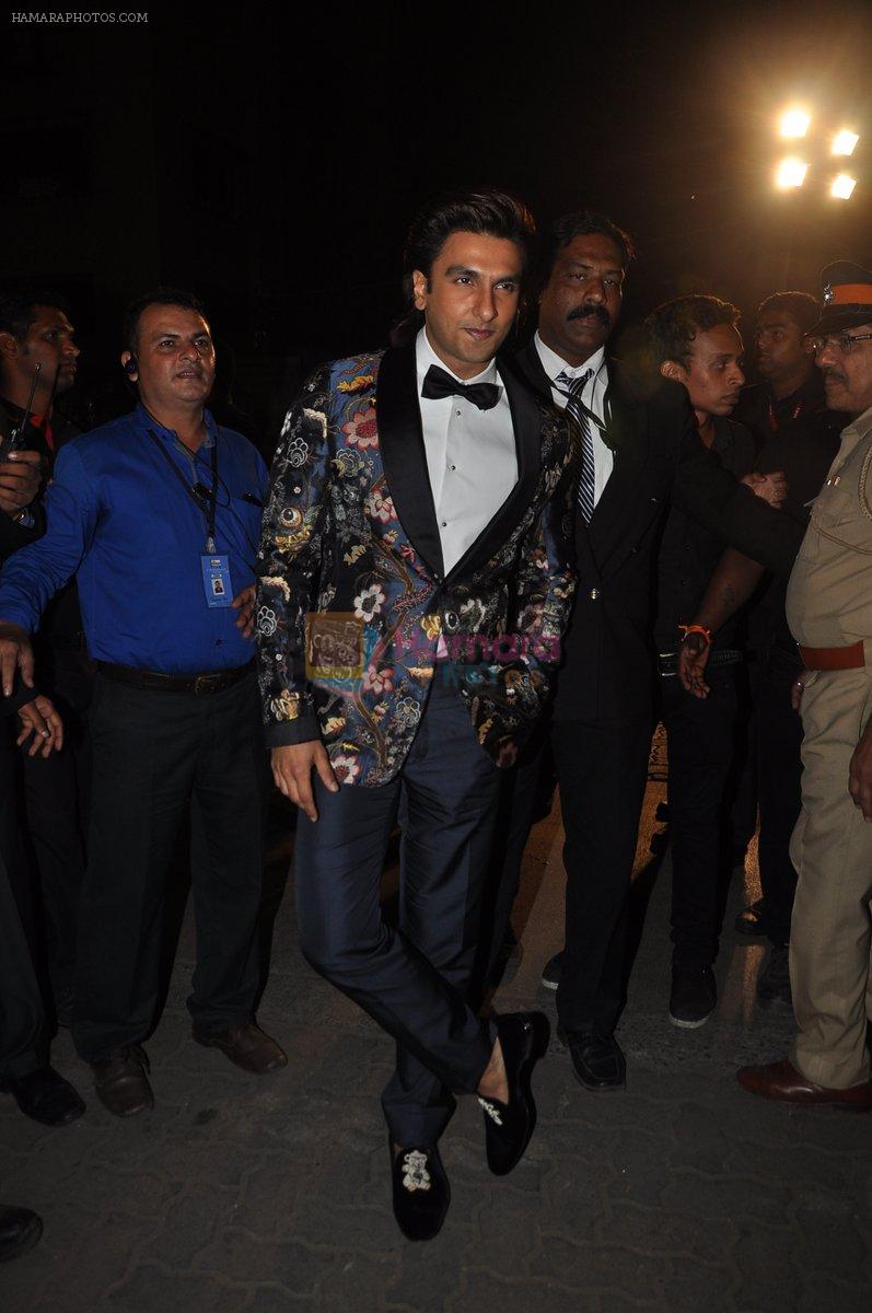 Ranveer Singh at Filmfare Awards Red Carpet 2014 on 24th Jan 2014