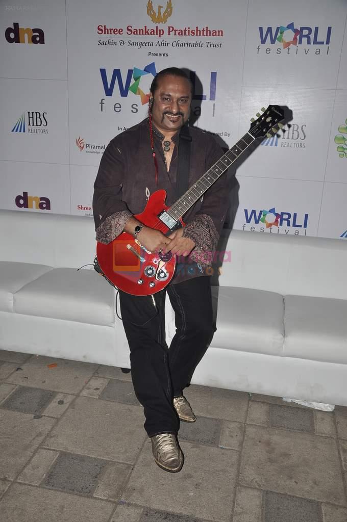 Leslie Lewis at Worli Fest in Worli, Mumbai on 25th Jan 2014
