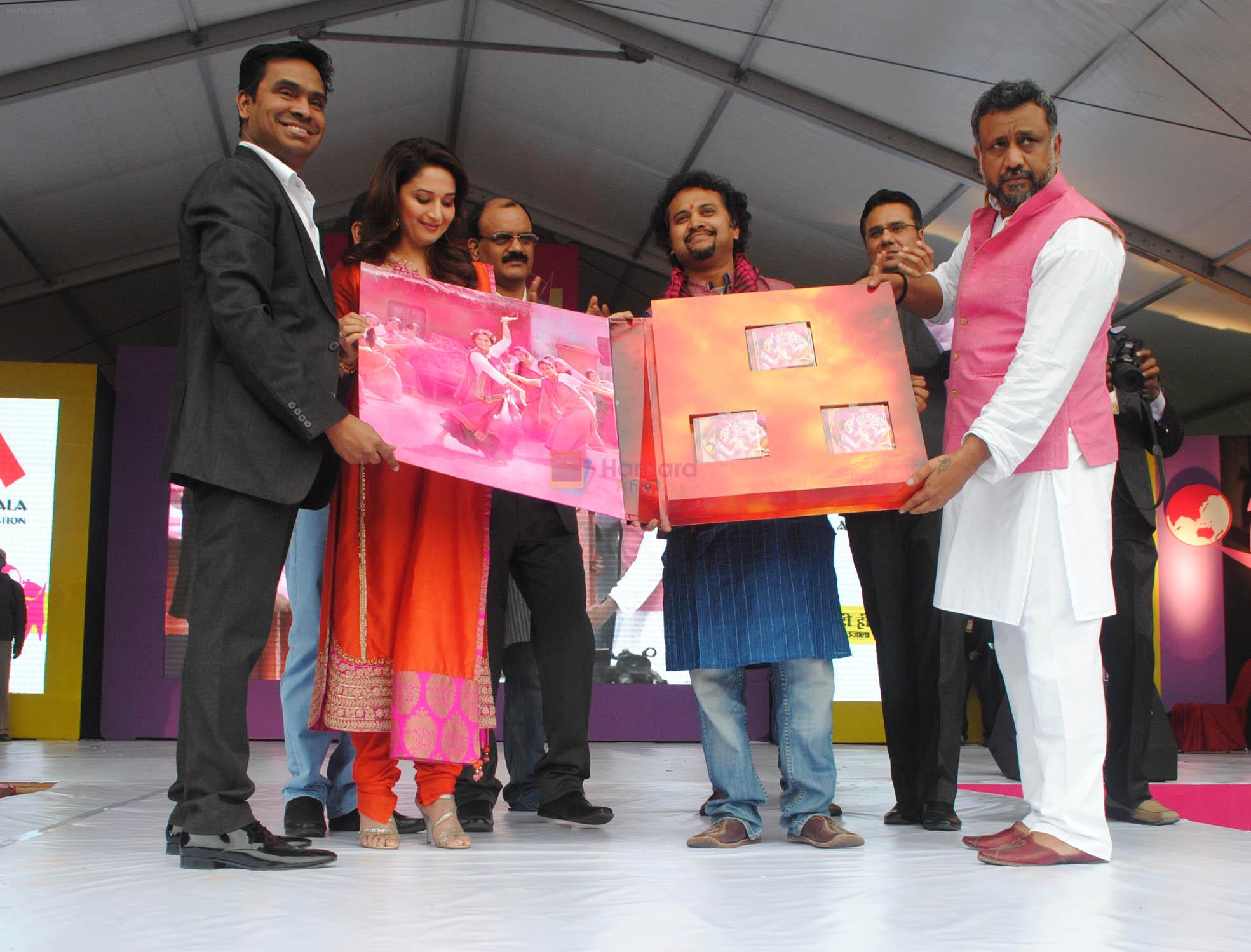 Madhuri Dixit Nene at Gulaab Gang music launch press release on 27th Jan 2014