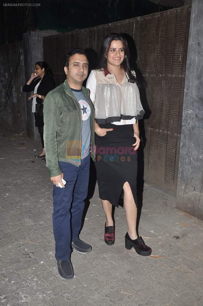 Sona Mohapatra at the screening of One by Two in Sunny Super Sound, Mumbai on 29th Jan 2014