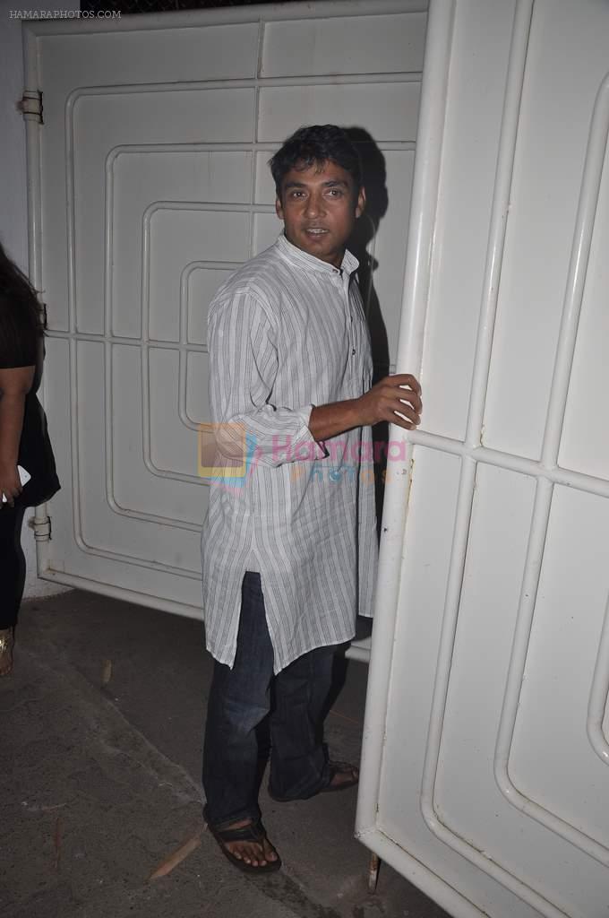 Ajay Jadeja at the screening of One by Two in Sunny Super Sound, Mumbai on 29th Jan 2014
