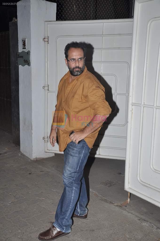 Aanand. L. Rai at the screening of One by Two in Sunny Super Sound, Mumbai on 29th Jan 2014