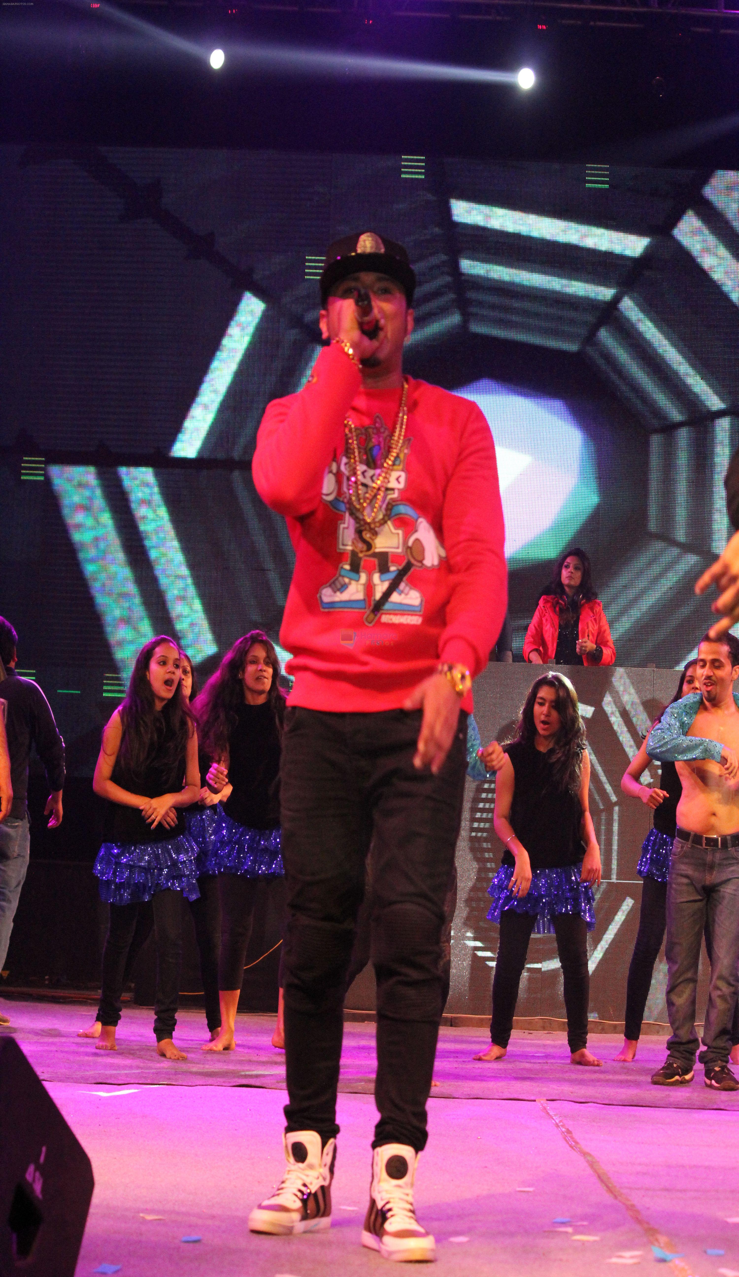 Yo Yo Honey Singh at Alegria 2014 in Mumbai on 31st Jan 2014