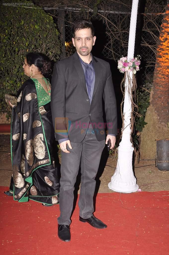 at Ahana Deol's Wedding Reception in Mumbai on 2nd Feb 2014