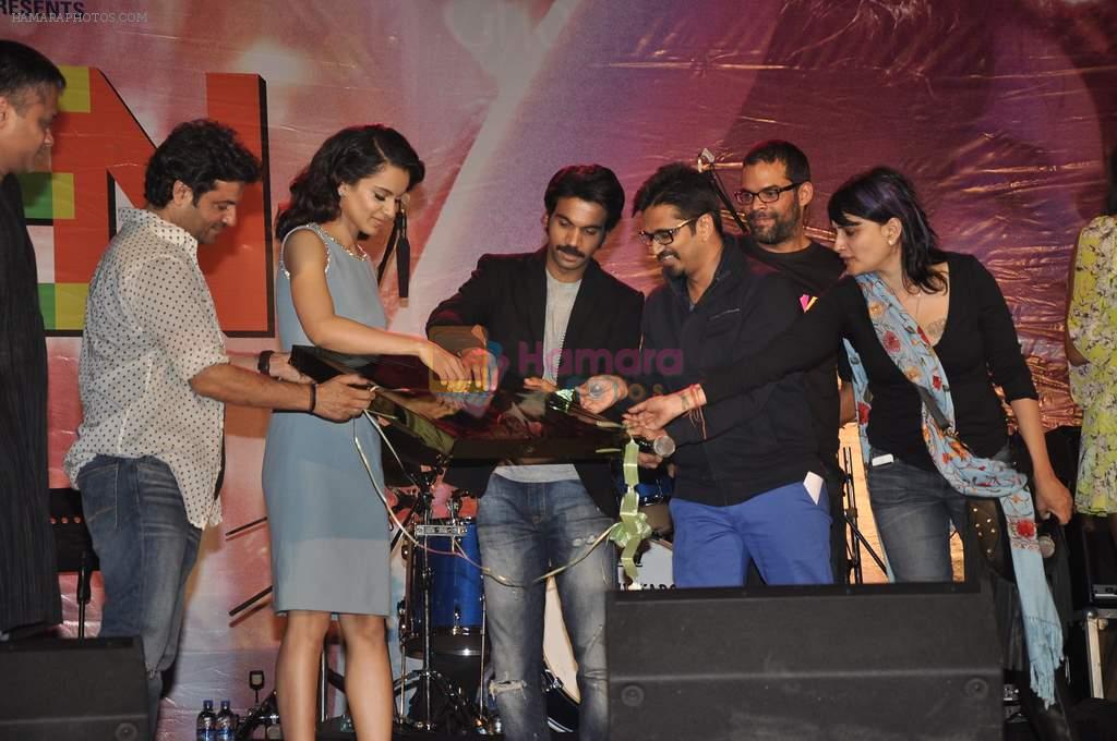 Kangana Ranaut at the Music Launch of Queen in Kalaghoda Art Festival, Mumbai on 2nd Feb 2014